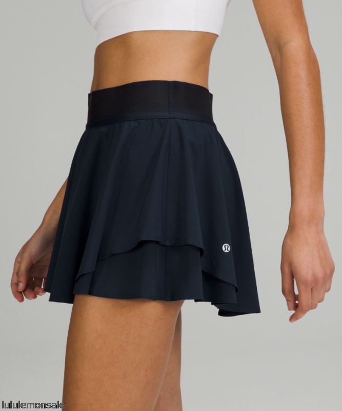 Lululemon Damen DELULU404 | True Navy Court Rival High Rise Rock